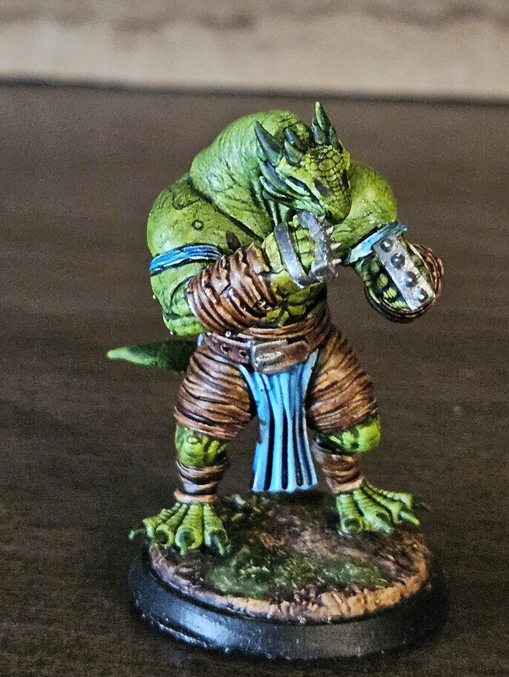 3d Printed Dragonborn Brawler ( About 2")